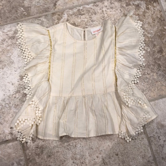 NWOT Cat & Jack striped sleeveless shirt - Picture 1 of 5